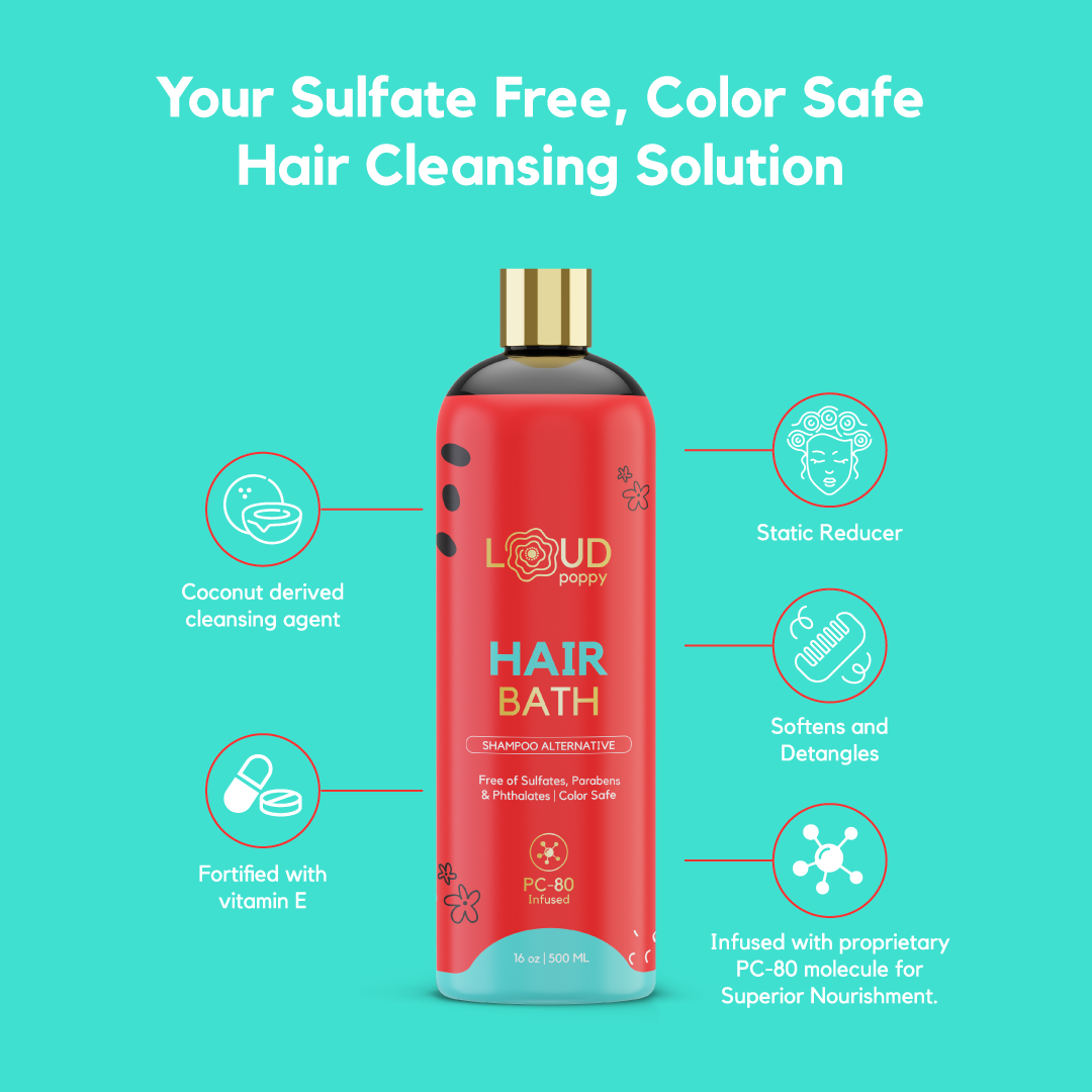 Hair Bath- Moisturizing Shampoo Alternative