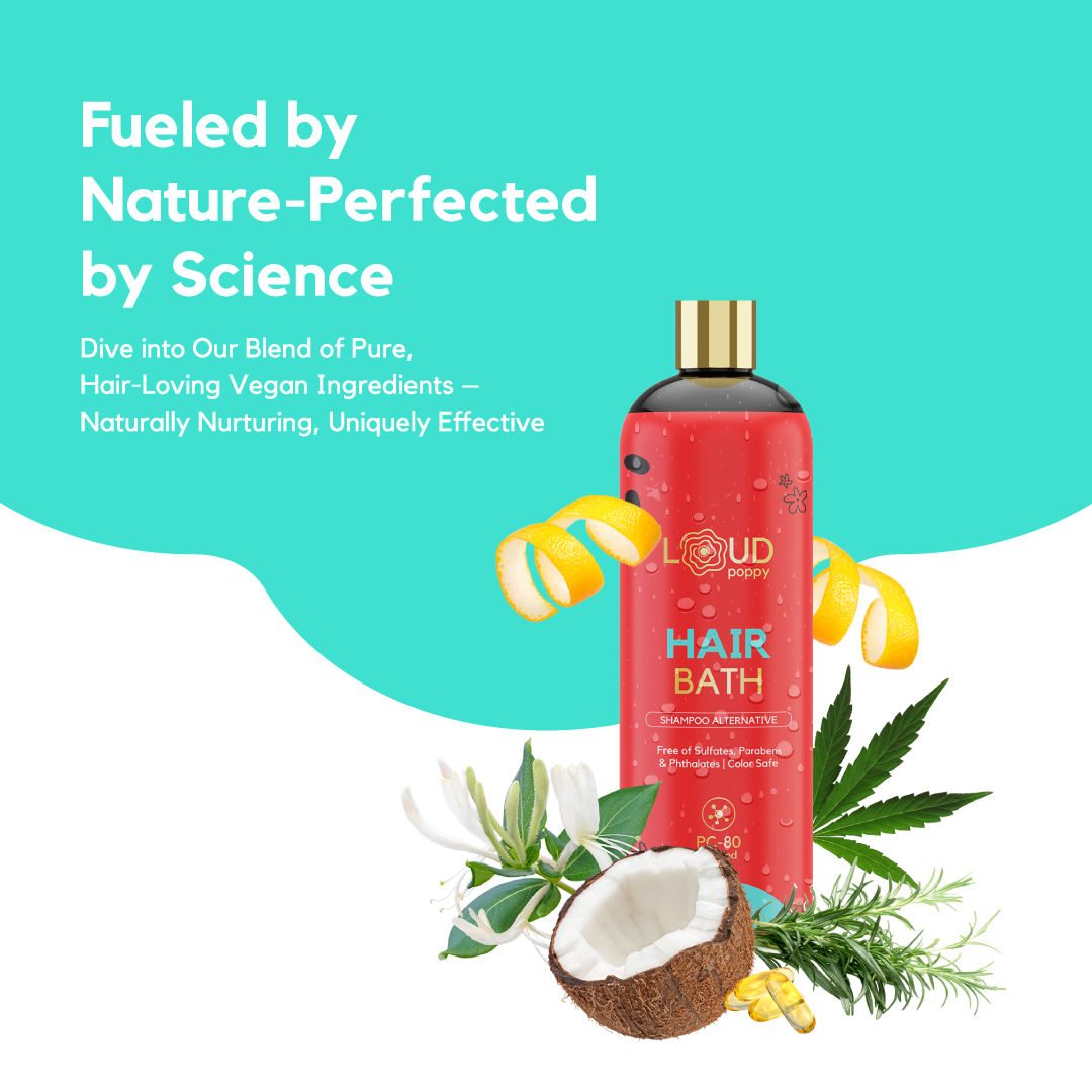 Hair Bath- Moisturizing Shampoo Alternative