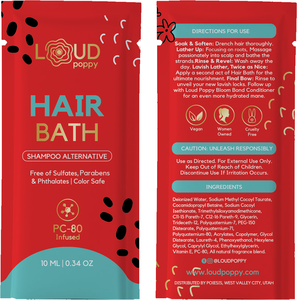 Hair Bath 10 ml Sample: Your Gateway to Luxurious, Ethical Hair Care