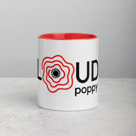Loud Poppy Logo Mug