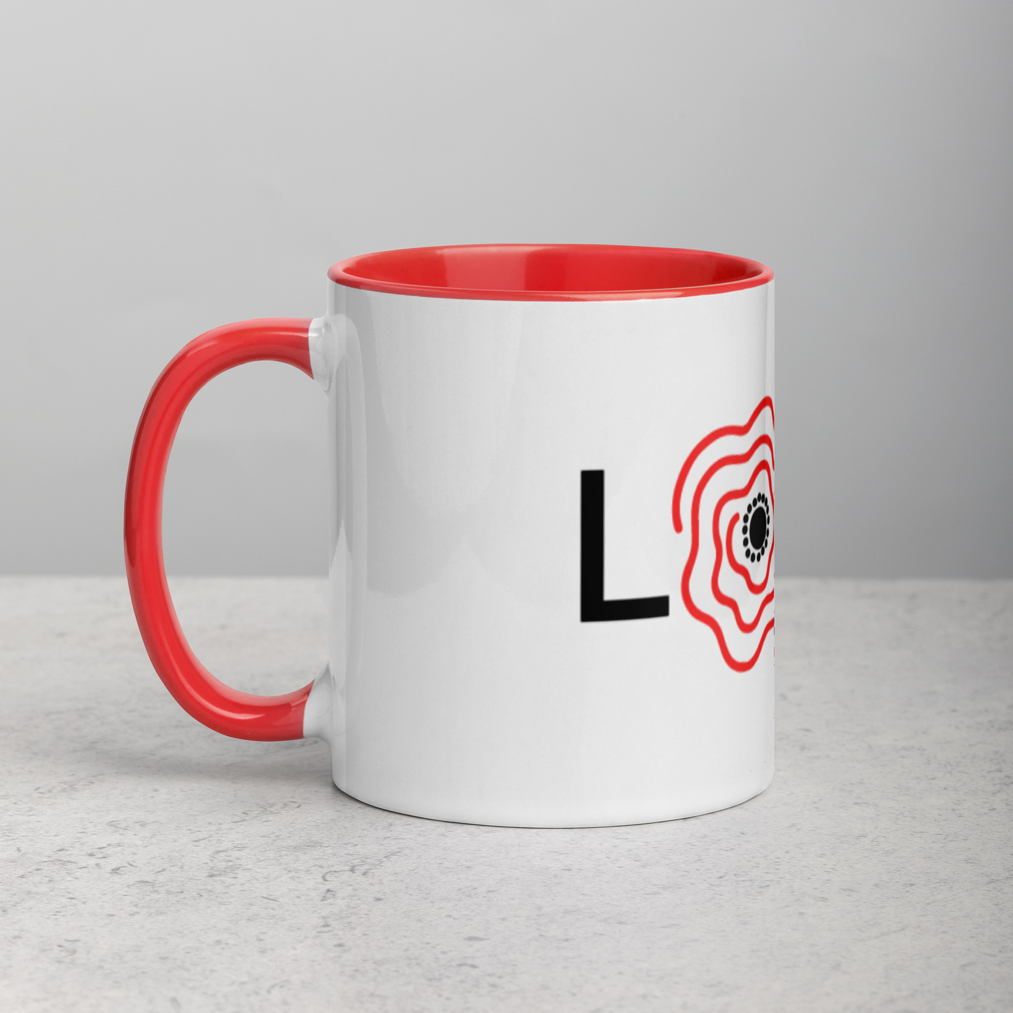 Loud Poppy Logo Mug